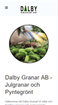Mobile Screenshot of dalbygranar.com
